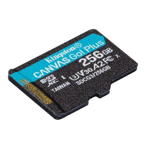 Memorijska kartica bez adapt. Kingston Canvas Go! Plus microSD 256GB slika 2