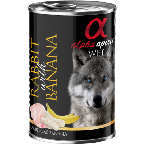 Alpha Snack Rabbit&Banana, monoproteinska hrana za pse, kunić s bananom, 400 g slika 1