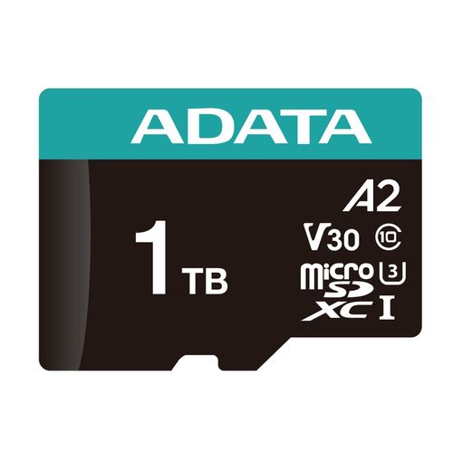 A-DATA Memorijska kartica UHS-I U3 MicroSDXC 1TB V30S + adapter AUSDX1TUI3V30SA2-RA1 slika 1