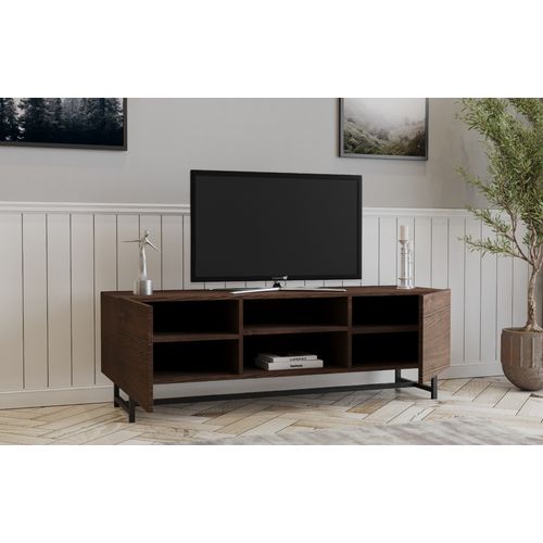 Wood - Walnut Walnut TV Stand slika 3