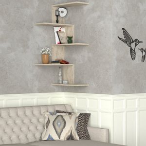 Caniko Travertine Wall Shelf