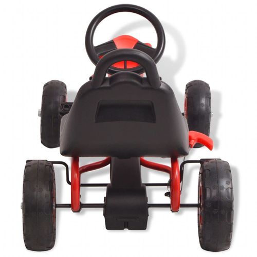 Go-Kart s Pedalama i Pneumatskim Gumama Crveni slika 32