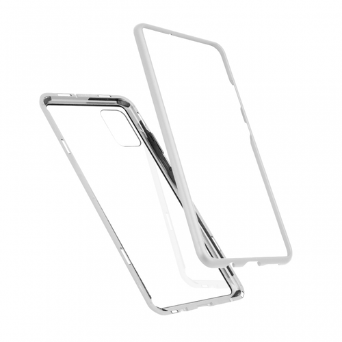 Torbica Magnetic za Samsung A515F Galaxy A51 srebrna slika 1
