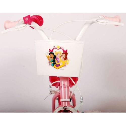 Dječji bicikl Disney Princess 14" s dvije ručne kočnice rozi slika 12