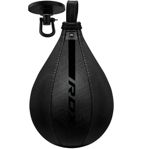 RDX Sports Kruška za boks + nosač F6 - Crna