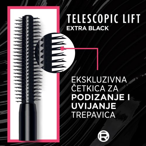 L'Oreal Paris Telescopic Lift Extra Black maskara slika 4