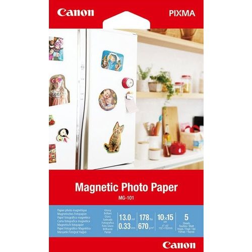 Canon Magnetski Foto Papir MG-101 10x15 - 5 Listova slika 1