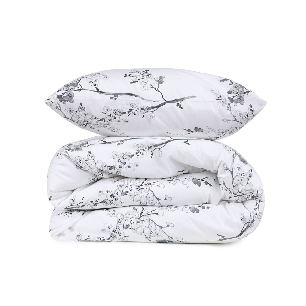 Cicory - White White
Green Ranforce King Quilt Cover Set (DE) slika 2