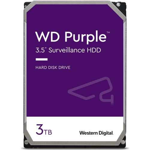 WD PURPLE 3TB SATA3, 6Gb/s, 256MB slika 1