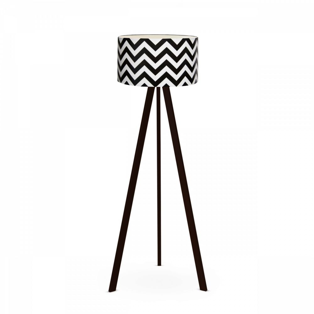 Podna lampa AYD-2802 u crno-bijeloj boji slika 3