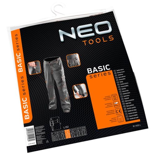 NEO TOOLS Pantalone radne Basic S/48 slika 2