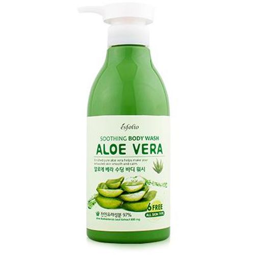 Esfolio Aloe Vera Soothing Body Wash 500 ml - Umirujuća Kupka Na Bazi Aloe Vere slika 1