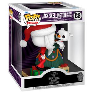 POP figure Deluxe Disney Nightmare Before Christmas 30th Anniversary Jack Skellington and Zero