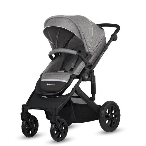 Kinderkraft kolica Prime Lite 3u1, siva slika 7