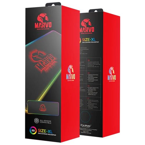 MARVO G45 MOUSEPAD RGB slika 2