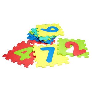 GLOBO Mekane puzzle brojevi 9kom 10mm