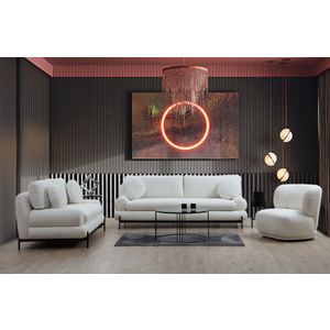 Atelier Del Sofa Fotelja, Bijela, Livorno - White