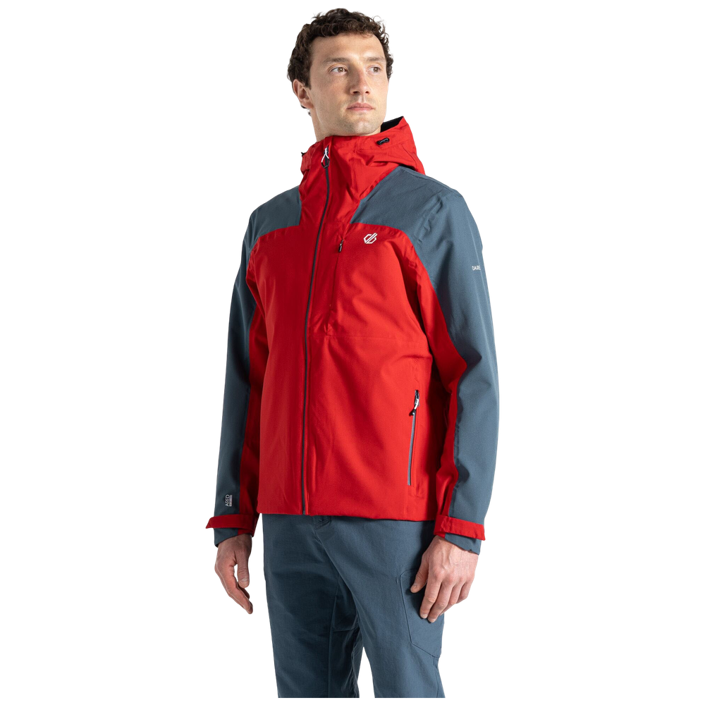 Dare2B Muška jakna Diluent Era, Danger Red/Orion Grey slika 1