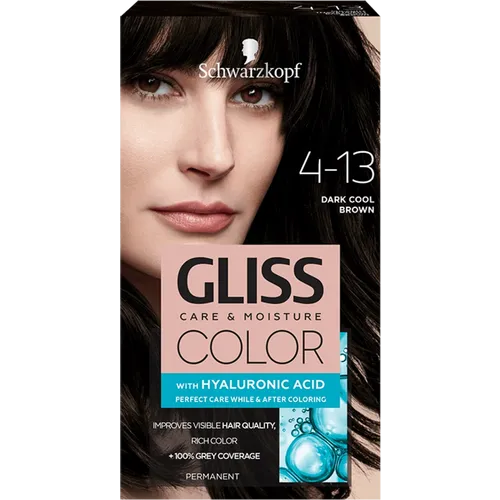 Gliss Color Farba za kosu 4-13 Tamna hladno smeđa slika 1