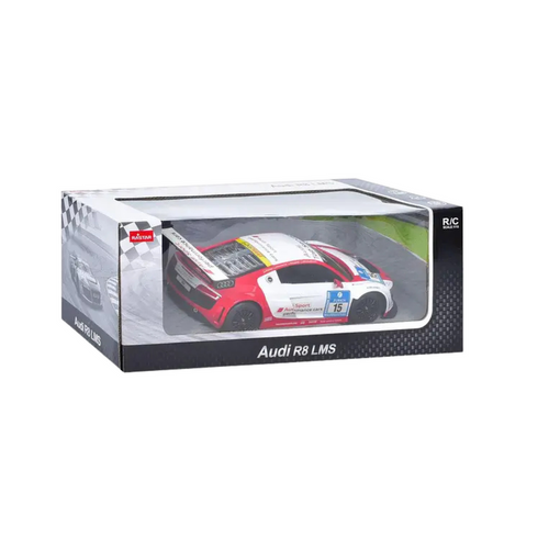 Licencirani auto na daljinsko upravljanje AUDI R8 LMS 1:24 - bijelo/crveni slika 3