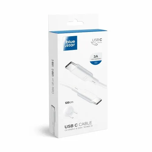 Blue Star kabel s USB C na USB C 3A konektorom (PD standard) slika 3