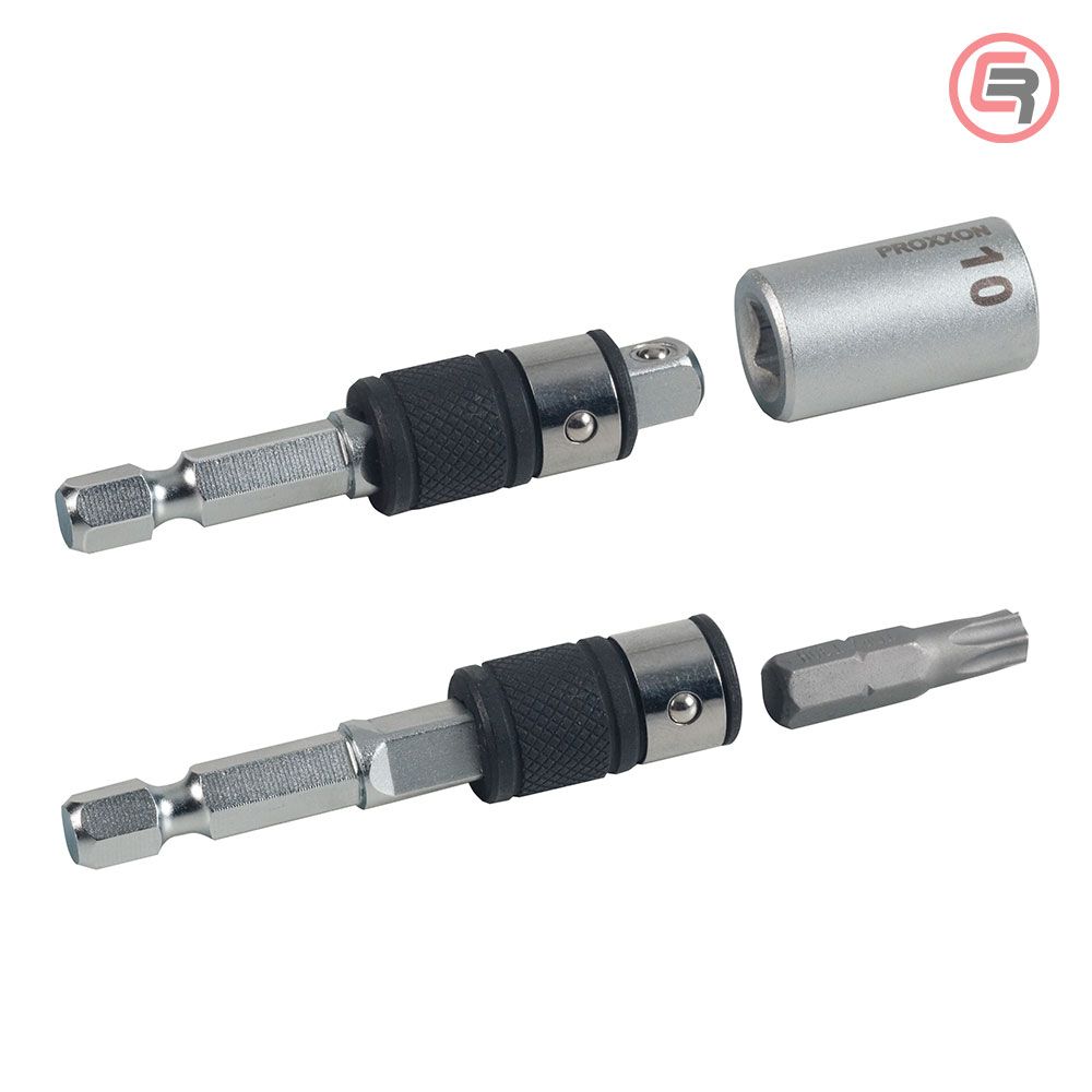 Proxxon Kombinovani Adapter Sa 1/4" Kvadratnim i 1/4" Šesterokutnim Prihvatom Za Bit - 23783 slika 1