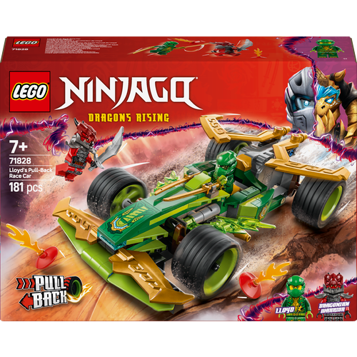 LEGO® NINJAGO® 71828 Lloydov trkaći auto na povlačenje slika 8