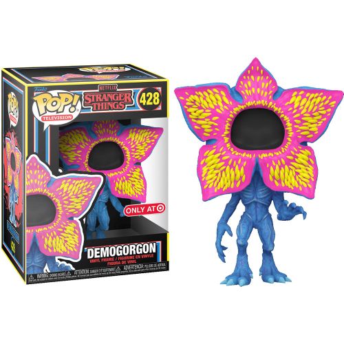 Ekskluzivna POP figura Stranger Things: Demogorgon s Otvorenim Licem - Black Light slika 4