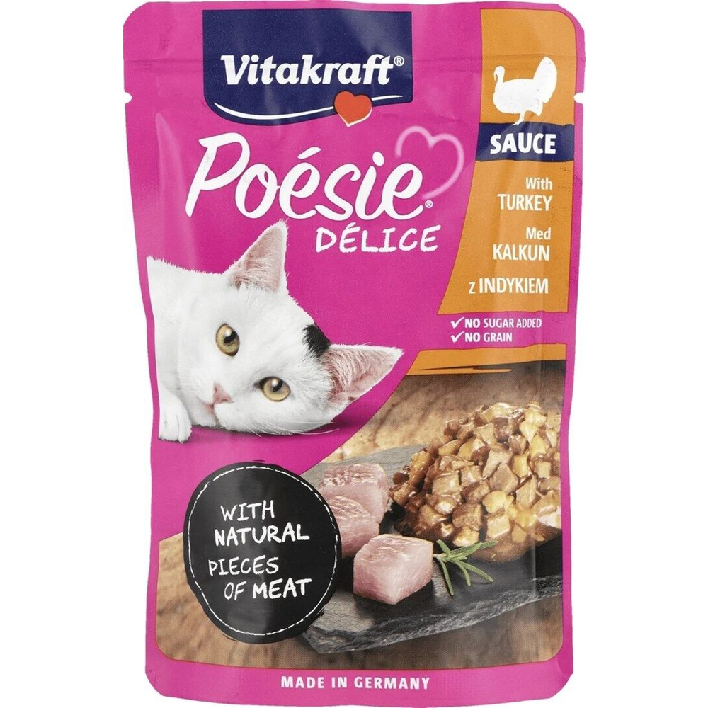 Vitakraft Poesie Delice hrana za mačke Ćuretina 85g slika 1