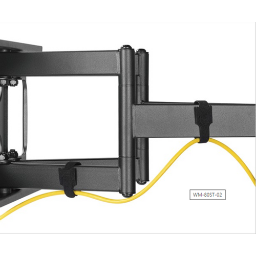 WM-80ST-02 Gembird TV nosac okretanje/tilt 37-80 VESA max.60x40cm, max 60kg, drzac slika 8