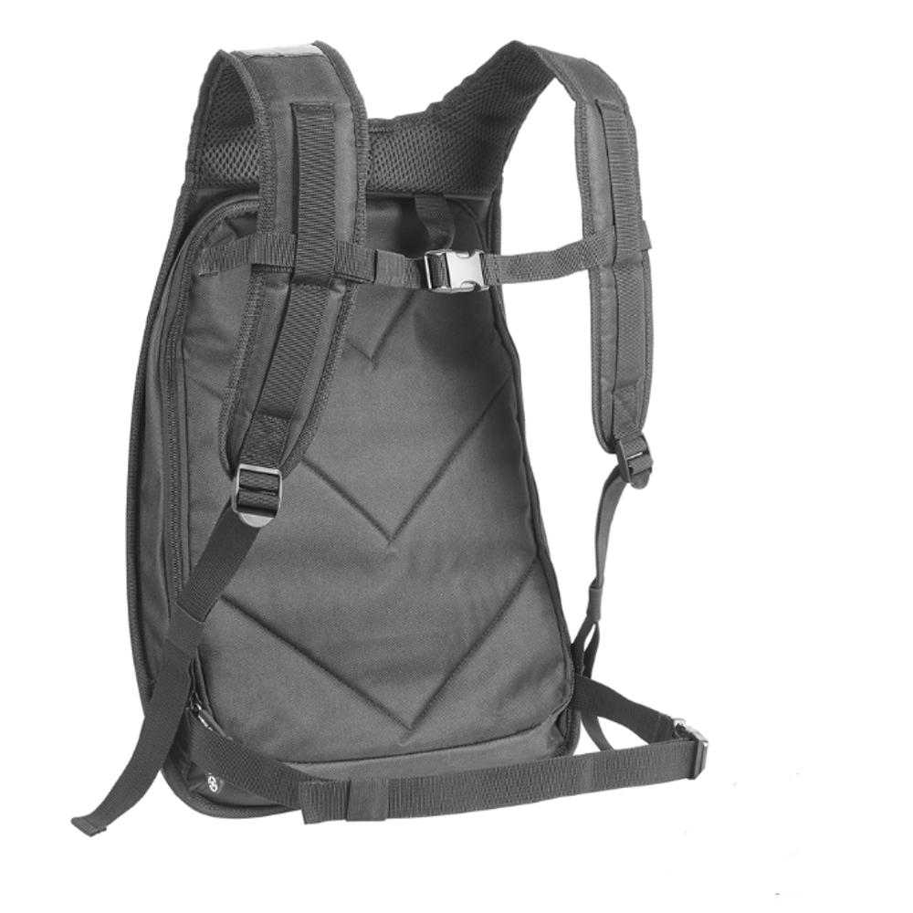 Ruksak za motor NOX 4square Aero shell - Sivi 30L slika 2