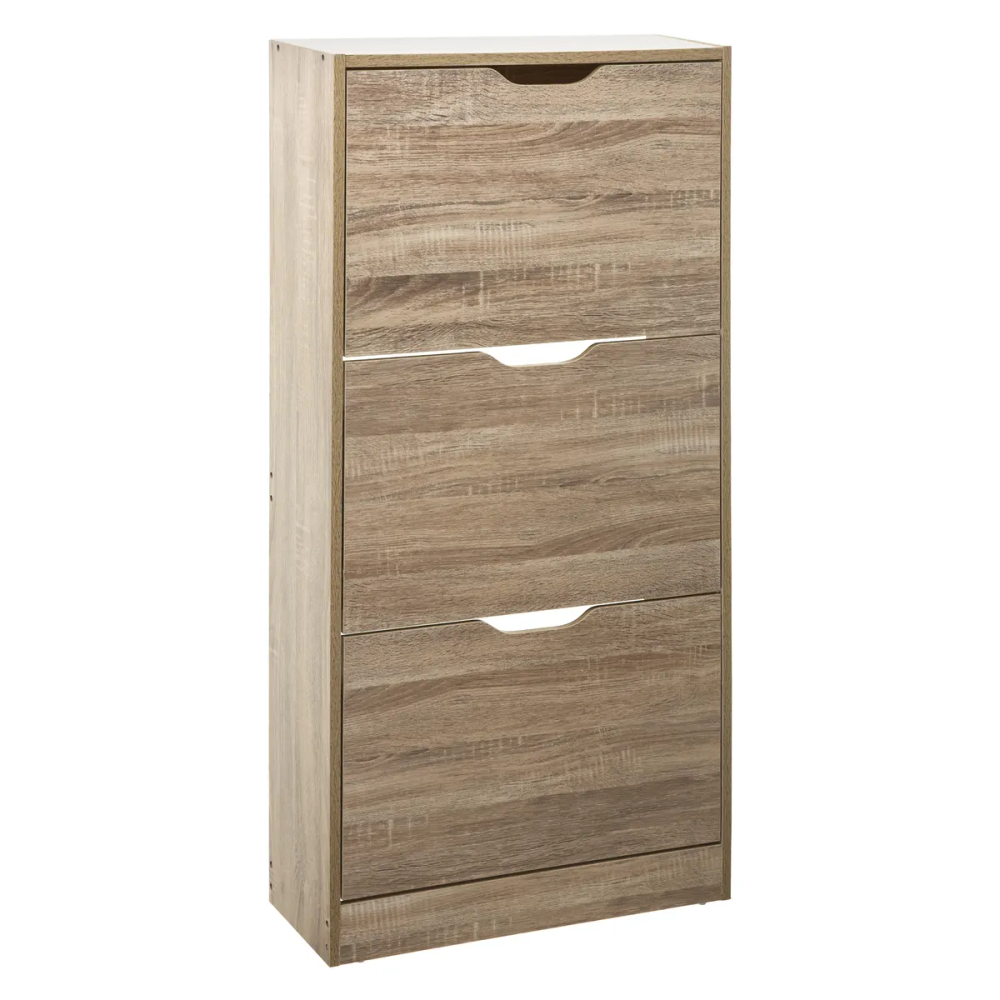 Five cipelar sa 3 ladice, Natur, 60 x 24 x 118cm slika 1
