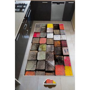 WOOKECE245 Multicolor Carpet (60 x 100)