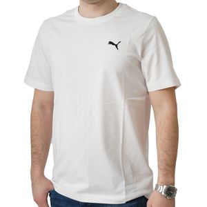 Puma Muška majica kratkih rukava ESS Small Logo, Bijela