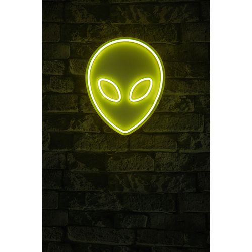 Wallity Ukrasna plastična LED rasvjeta, Alien - Yellow slika 10