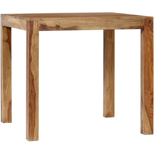 Blagovaonski stol od masivnog drva šišama 82 x 80 x 76 cm slika 30