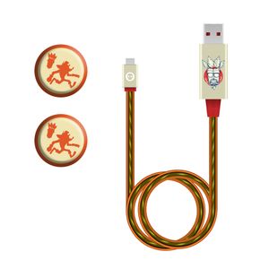 MERCHANDISE CRASH BANDICOOT 2020 LED CABLE AND GRIPS