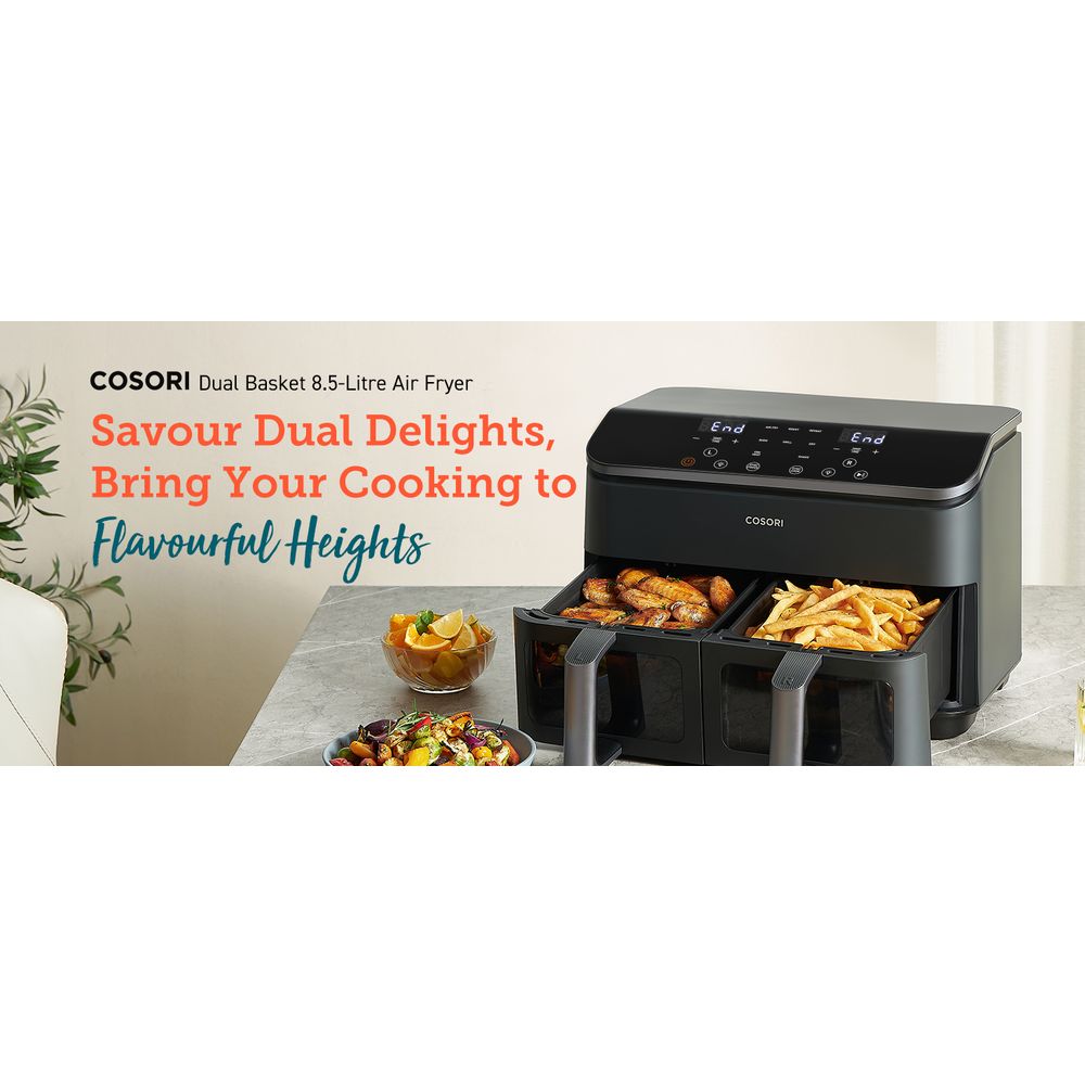 COSORI Dual Basket 8.5-Litre Air Fryer slika 1