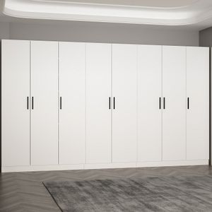 Hall stand Noah - 8207, bijela boja