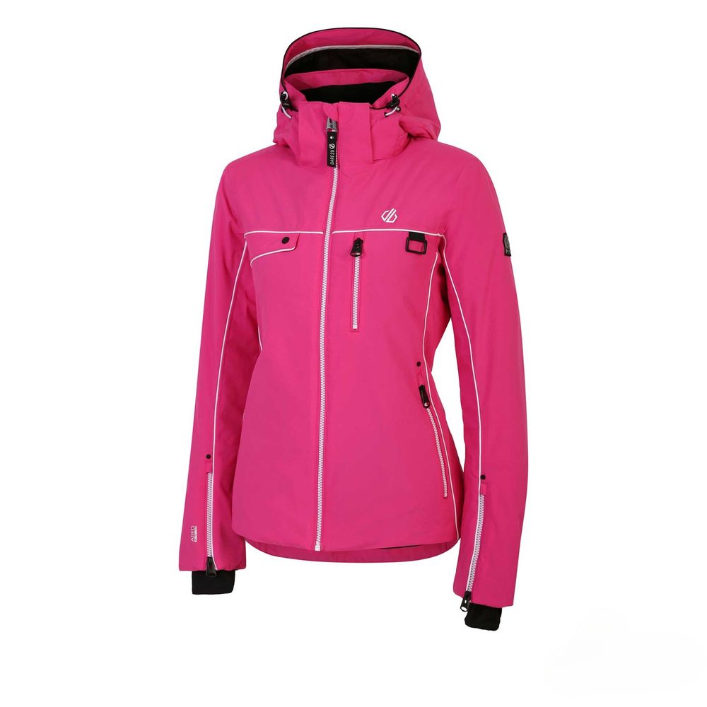 Dare2B Ženska jakna za skijanje Line, Pure Pink slika 1