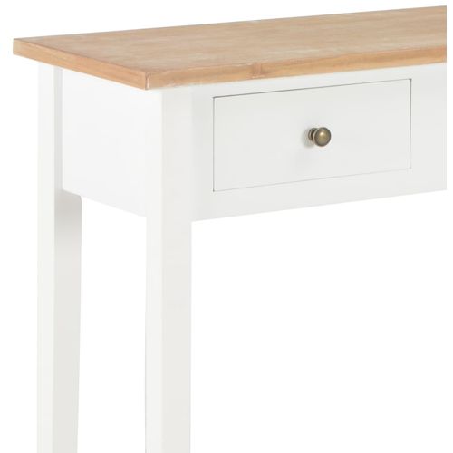 280053 Dressing Console Table White 79x30x74 cm Wood slika 44