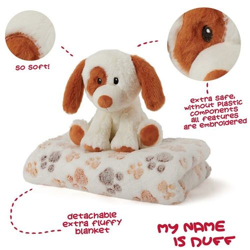 Duff Dog Soft deka + plišana igračka 22cm slika 3