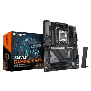 GIGABYTE X870 GAMING X WIFI7, DDR5, SATA3, USB4, DP, 2.5GbE, WiFi 7, AM5 ATX