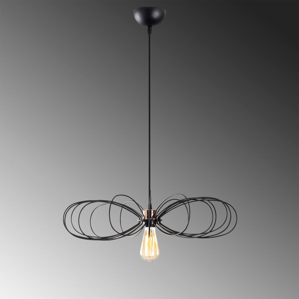 Luster Hemdem 707-S u crnoj boji slika 5