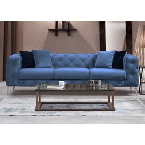 Atelier Del Sofa Trosjed COMO plavi, Como 3 Seater - Blue