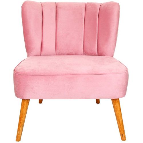 Pandia Home Fotelja MOON RIVER ružičasta slika 1