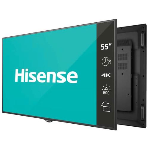 HISENSE 55 inča 55BM66AE 4K UHD 500 nita Digital Signage Display - 24/7 Operation Android 9 slika 1