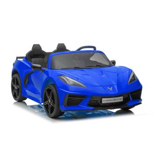 Licencirani auto na akumulator Corvette Stingray TR2203 - dvosjed - plavi