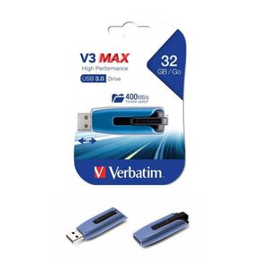 USB 32GB 3.0 (3.2 Gen 1) V3, Verbatim, plavi, V049806