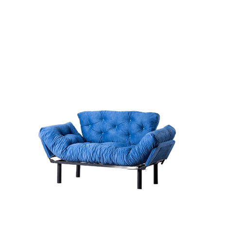 Atelier Del Sofa Dvosjed na razvlačenje NITTA plava , Nitta - Blue slika 1